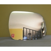 TOYOTA HILUX ZN210 WORKMATE - 3/2005 to 2015 - 2/4DR UTE - RIGHT SIDE MIRROR - FLAT GLASS ONLY - 145MM HIGH X 185MM WIDE
