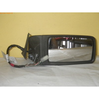 JAGUAR XJ40 - SEDAN 1987>1994 - RIGHT SIDE COMPLETE ELECTRIC MIRROR-CHROME-TWIN PLUGS