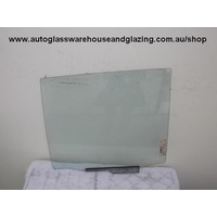 DAIHATSU MIRA L201 - 11/1990 to 2/1995 - 5DR HATCH - PASSENGER - LEFT SIDE REAR DOOR GLASS