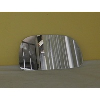 MITSUBISHI MIRAGE/LANCER CE -  6/1996 TO 8/2004 - 2 & 4 DR - DRIVERS - RIGHT SIDE MIRROR - FLAT GLASS ONLY - (173mm WIDE X 95mm HIGH)