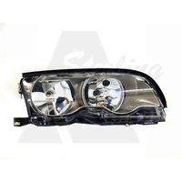 BMW 3 SERIES E46 - 10/2001>9/2003 - 2DR COUPE - DRIVERS - RIGHT SIDE HEADLIGHT - NEW (GREY)