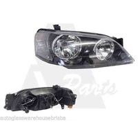 FORD FALCON BA-BF - 10/2002 TO 9/2005 - 4DR SEDAN - DRIVERS - RIGHT SIDE HEADLIGHT - BLACK