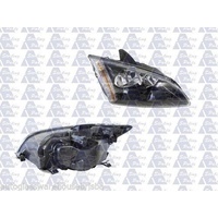 FORD FOCUS LS/LT - SEDAN/HATCH 1/05>2/09 - DRIVERS - RIGHT SIDE HEADLIGHT - NEW - BLACK