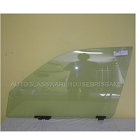 suitable for TOYOTA STARLET KP90 - 6/1996 to 9/1999 - 5DR HATCH - LEFT SIDE FRONT DOOR GLASS - (NO HOLES IN GLASS) ELECTRIC