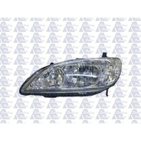 HONDA CIVIC ES - 4DR SEDAN 1/04>1/06 - PASSENGER - LEFT SIDE HEADLIGHT - CLEAR BLINKER - NEW