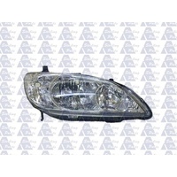 HONDA CIVIC ES - 4 DR SEDAN 1/04>1/06 - DRIVERS - RIGHT SIDE HEADLIGHT - CLEAR BLINKER - NEW