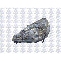 HONDA JAZZ VTIS - HATCH 10/02>9/04 - PASSENGER - LEFT SIDE HEADLIGHT - CHROME - NEW