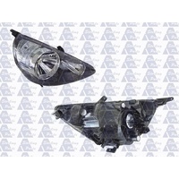 HONDA JAZZ GD SERIES 2 - 5DR HATCH 10/04>9/08 - DRIVERS - RIGHT SIDE HEADLIGHT - BLACK - NEW