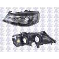 HOLDEN ASTRA TS - HATCH 1998>2006 - PASSENGER - LEFT SIDE HEADLIGHT - BLACK - NEW