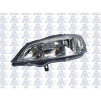 HOLDEN ASTRA TS - HATCH 9/98>5/06 - PASSENGER - LEFT SIDE HEADLIGHT - CHROME - NEW