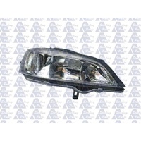 HOLDEN ASTRA TS - HATCH 9/98>5/06 - DRIVERS - RIGHT SIDE HEADLIGHT - CHROME - NEW