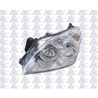 HOLDEN ASTRA AH - 5DR HATCH/WAGON 11/06>1/09 - PASSENGER - LEFT SIDE HEADLIGHT - CHROME - NEW