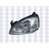 HOLDEN BARINA XC - HATCH 4/01>11/05 - PASSENGER - LEFT SIDE HEADLIGHT - NON CRYSTAL - NEW