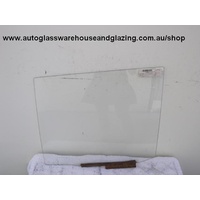 DAIHATSU CHARADE G11 - 1/1985 to 1/1987 - 5DR HATCH - PASSENGERS - LEFT SIDE REAR DOOR GLASS