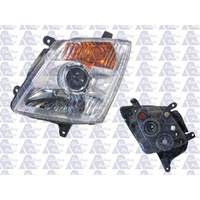 HOLDEN RODEO RA - UTE 1/07>9/08 - PASSENGER - LEFT SIDE HEADLIGHT - PROJECTOR TYPE - NEW