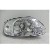 HYUNDAI ACCENT - HATCH 2000>2005 - DRIVERS - RIGHT SIDE HEADLIGHT - CLEAR REFLECTOR - NEW