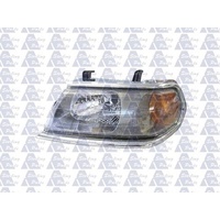 MITSUBISHI CHALLENGER - 9/00>6/04 - PASSENGER - LEFT SIDE HEADLIGHT - CHROME EDGE - NEW