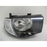 MITSUBISHI TRITON MN - 08/2009 to 12/2014 - UTE - DRIVERS - RIGHT SIDE HEADLIGHT - CLEAR BLINKER