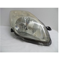 TOYOTA YARIS NCP91 - 10/2005 to 7/2008 - HATCH - DRIVERS - RIGHT SIDE HEADLIGHT