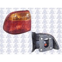 HONDA CIVIC EK2 - 4DR SEDAN 1/99>9/00 - PASSENGERS - LEFT SIDE TAIL LIGHT - NEW (amber top)