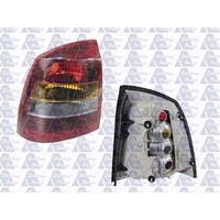 HOLDEN ASTRA TS - SEDAN/COUPE 9/98>5/06 - PASSENGERS - LEFT SIDE TAIL LIGHT - NEW (SMOKY)