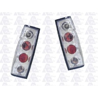 NISSAN NAVARA D21 Z20 - UTE 1/86>5/92 - ALTEZZA TAIL LIGHT PAIR - NEW - (36cm Versions) (EURO)