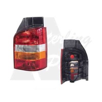 VOLKSWAGEN TRANSPORTER-T5 -8/2004 to 12/2015 - RIGHT SIDE TAIL LIGHT - NEW (RED/CLEAR/AMBER)