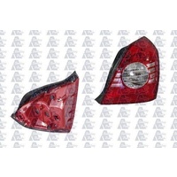 HYUNDAI ELANTRA - 4DR SEDAN 9/03>7/06 - DRIVERS - RIGHT SIDE TAIL LIGHT - NEW (RED/CLEAR)