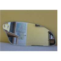 suitable for TOYOTA CELICA ST184 - 12/1989 to 2/1994 - COUPE/HATCH - DRIVERS - RIGHT SIDE MIRROR - FLAT GLASS ONLY - 170MM x 85MM