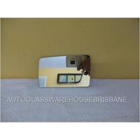 FORD LASER KF/KH - 3/1990 to 10/1994 - SEDAN/HATCH - LEFT SIDE MIRROR - FLAT GLASS ONLY (151 WIDE)