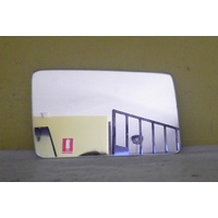 FORD LASER KF/KH - 3/1990 to 10/1994 - SEDAN/HATCH - DRIVERS - RIGHT SIDE MIRROR GLASS - FLAT GLASS ONLY - 151MM WIDE X 90MM HIGH