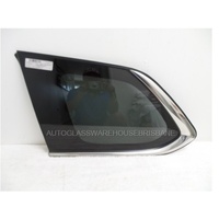 MITSUBISHI OUTLANDER ZJ/ZK - 11/2012 to CURRENT - 5DR WAGON - PASSENGERS - LEFT SIDE CARGO GLASS - CHROME - ENCAPSULATED