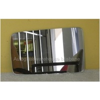 LAND ROVER DISCOVERY 1 - 4DR WAGON 3/91>3/94 - PASSENGERS - LEFT SIDE MIRROR - NEW (flat glass only) - 159mm X 98mm HIGH