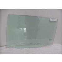 suitable for TOYOTA RAV4 - 40 SERIES - 2/2013 to 5/2019 - 5DR WAGON - PASSENGERS - LEFT SIDE REAR DOOR GLASS - GREEN