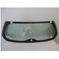 SUITABLE FOR TOYOTA RAV4 40 SERIES - 2/2013 to 5/2019 - 5DR WAGON - REAR WINDSCREEN GLASS - GREEN