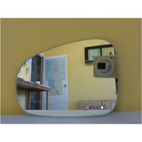 TOYOTA PRIUS V - ZVW40-41 C5 - 05/2012 to CURRENT - 5DR WAGON - PASSENGERS - LEFT SIDE MIRROR - FLAT GLASS ONLY - 121MM X 172MM