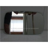 suitable for TOYOTA ECHO NCP13 - 10/1999 to 9/2005 - 3DR HATCH - RIGHT SIDE MIRROR - FLAT GLASS ONLY - 161mm X 94mm
