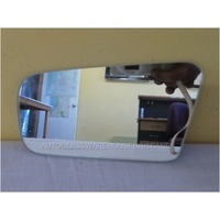 MAZDA 121 BUBBLE - 12/1990 to 12/1997 - 4DR SEDAN - PASSENGERS - LEFT SIDE MIRROR - FLAT GLASS ONLY - 160MM x 90MM (BUBBLE)