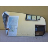 MAZDA 121 BUBBLE - 12/1990 to 12/1997 - 4DR SEDAN - DRIVERS - RIGHT SIDE MIRROR - FLAT GLASS ONLY - 160MM x 90MM (BUBBLE)