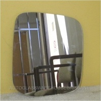 MITSUBISHI PAJERO NH NJ NK NL - 5/91>4/00 - DRIVERS - RIGHT SIDE MIRROR - NEW (flat mirror glass only) 172mm high X 147mm wide