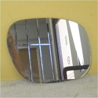 suitable for TOYOTA RAV4 10 SERIES - 7/1994 to 4/2000 - 3DR/5DR WAGON - RIGHT SIDE MIRROR - FLAT GLASS ONLY - 150mm WIDE x 118mm HIGH