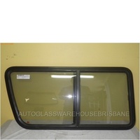 suitable for TOYOTA TOWNACE YR39 - 4/1992 to 12/1996 - VAN - PASSENGERS - LEFT SLIDE SLIDING DOOR GLASS (SLIDER UNIT) - KINGSLEY - T08