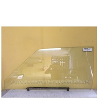 suitable for TOYOTA COROLLA KE30 - 1974 to 9/1981 - 2DR COUPE - PASSENGERS - LEFT SIDE FRONT DOOR GLASS