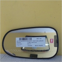 suitable for TOYOTA CAMRY SDV10 - 2/1993 to 8/1997 - 4DR SEDAN - RIGHT SIDE MIRROR - WITH BACKING