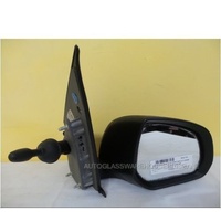 SUZUKI ALTO GF 7/2009 to 3/2015 - 5DR - RIGHT SIDE COMPLETE MANUAL MIRROR - E11 026446