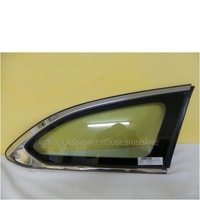 MAZDA 6 GJ - 12/2012 to 12/2014 - 4DR WAGON - DRIVERS - RIGHT SIDE CARGO GLASS - CLEAR - (Damaged Chrome)