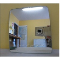 HOLDEN COMBO XC - 9/2002 to 12/2012 - 2DR VAN - PASSENGERS - LEFT SIDE MIRROR - FLAT GLASS ONLY - 165MM HIGH X 153MM WIDE