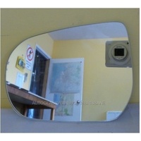 MAZDA TRIBUTE ED - 2/2001 to 6/2006 - 4DR WAGON - PASSENGERS - LEFT SIDE MIRROR - FLAT GLASS ONLY - 169MM X 125MM
