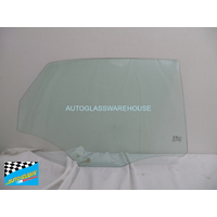 AUDI A3/S3 8V - 5/2013 to CURRENT - 4DR SEDAN - DRIVERS - RIGHT SIDE REAR DOOR GLASS - 2 HOLES - GREEN - LOW STOCK