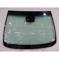 OPEL ASTRA AS - 9/2012 to CURRENT - 5DR HATCH - FRONT WINDSCREEN GLASS - RAIN SENSOR, MIRROR BUTTON, TOP MOULD & RETAINER - GREEN 